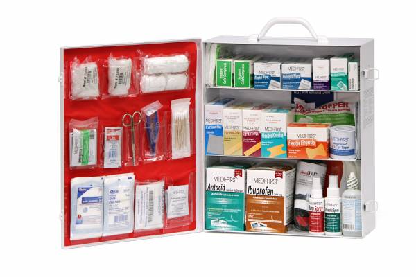 ANSI Z308.1-2021 Class B First Aid Cabinet - 3 Shelf